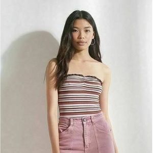 Urban Outfitters Out From Under Striped Bodysuit